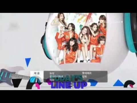 130609 Inkigayo Today Line Up