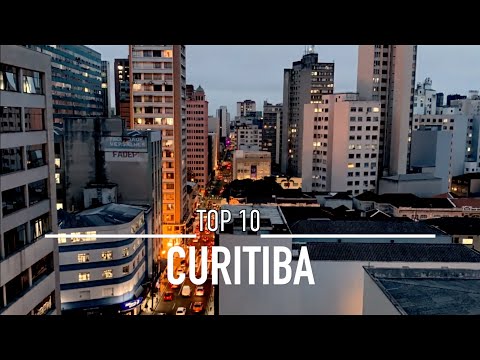 CURITIBA Top 10 🇧🇷 [4K] Brasil | Coisas para ver em 2023