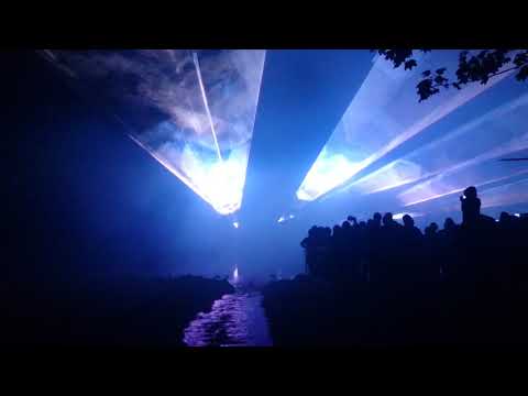 Pokaż laserów - Czeladź Park Grabek