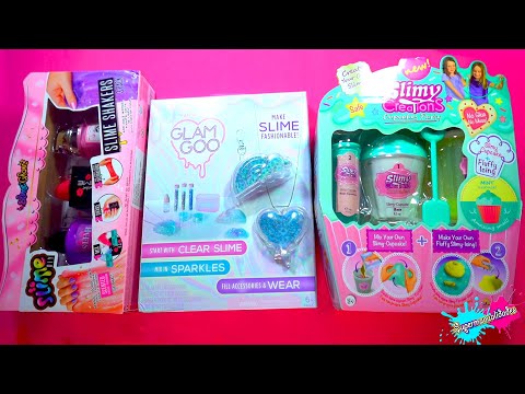 Probando 3 kits de Slime (Glam Goo, Slimy creations y So Slime DIY)- Supermanualidades