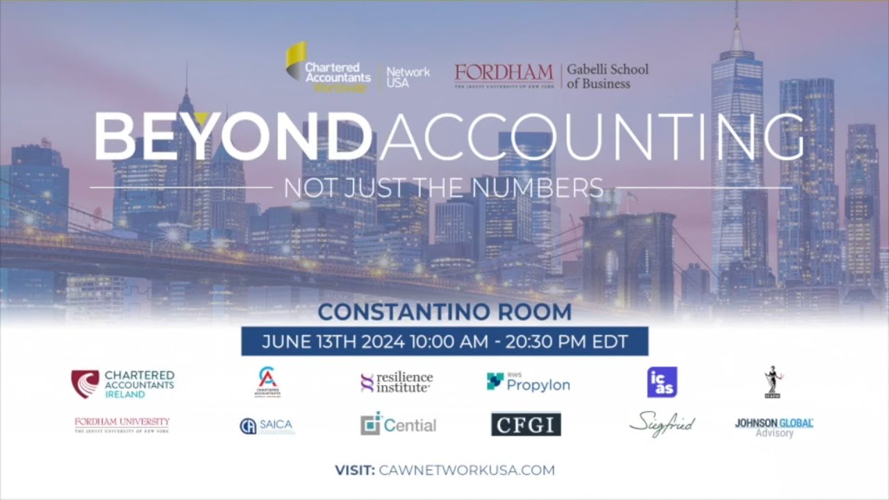 Not Just the Numbers 2024 Intros and CEOs