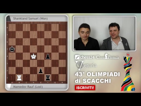 43° OLIMPIADI DI SCACCHI - Batumi 2018 - Streaming e commento in ITALIANO DAY 8