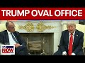 FULL Trump Takes Questions From Oval Office Alongside German Chancellor
