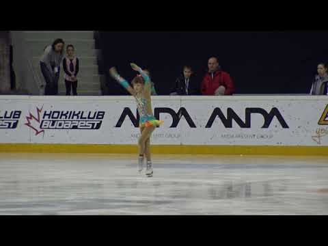 2017 Santa Claus Cup: Flávia BŐDI(HUN) - FS CHICKS GIRLS ISU 6, Free skating