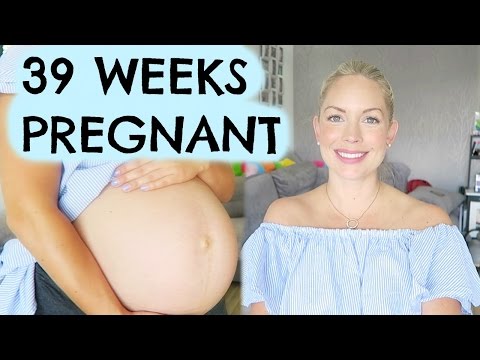 39 WEEKS PREGNANT  |  PREGNANCY UPDATE - BIRTH VLOG & SMALL BABY?