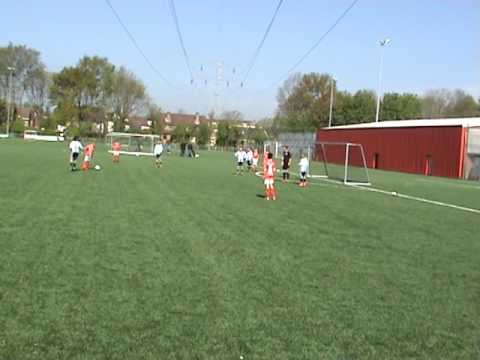 Kampioenswedstrijd DOVO JO11-1 - FC Driebergen JO11-1 tweede helft