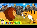 26min The Story Of A Tiger Arriving In Africa 1 3ㅣanimals Cartoon For ChildrenㅣCoCosToy