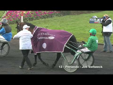 Le défilé du Prix d'Amérique Marionnaud 2012