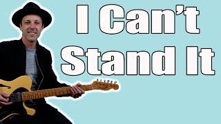 Eric Clapton I Can&#39;t Stand It Guitar Lesson + Tutorial + TABS