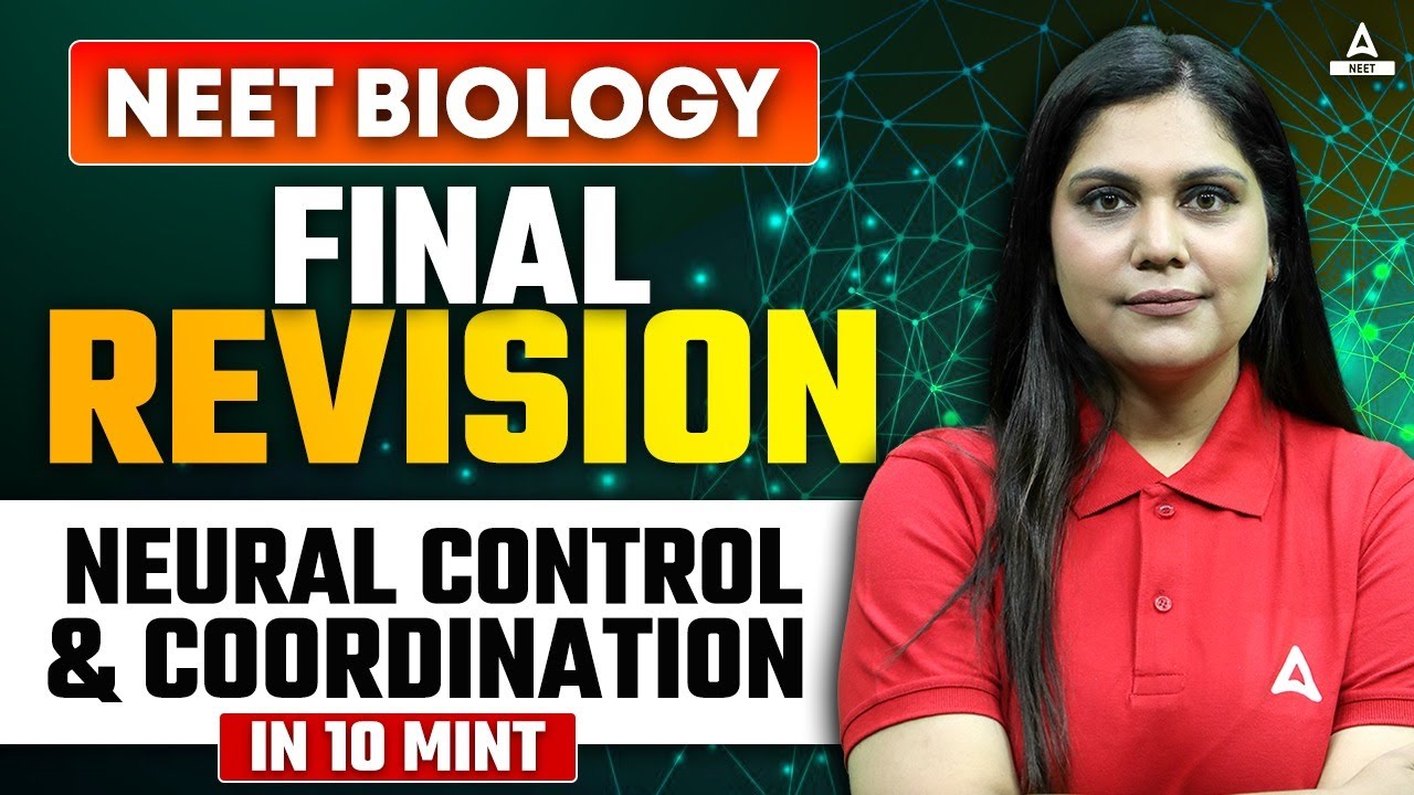 Neural Control and Coordination One Shot | Final Revision | NEET 2024 | Garima Goel
