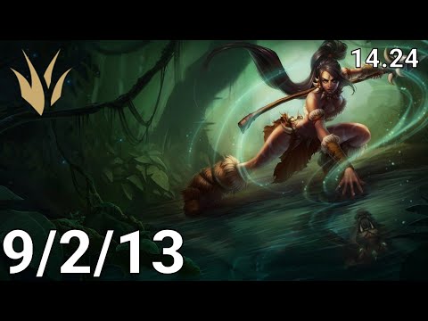 Nidalee Jungle vs Elise - EUW diamond | Patch 14.24