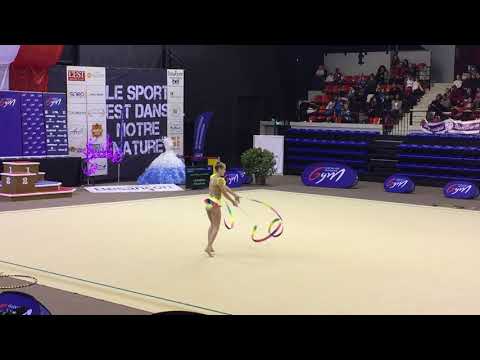 Victoria Trosset ruban - Nat A 14/15 ans - France Besançon 2018