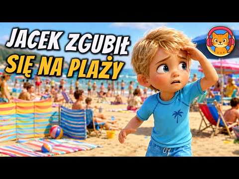 Jacek Zgubił Się Na Plaży - okładka bajki audio