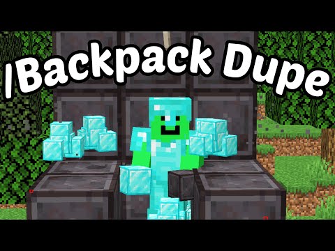 Minecraft /backpack Dupe for Java 1.19.4