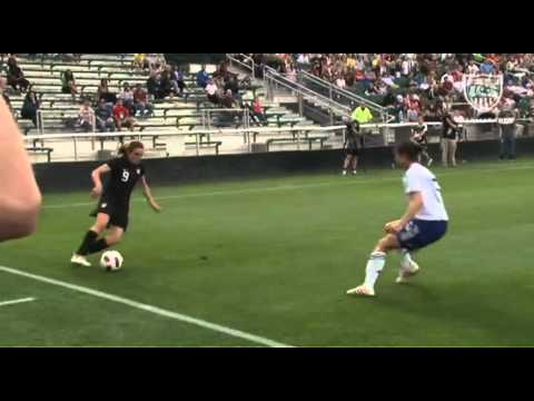 WNT vs. Japan: Amy Rodriguez Goal Field Level - May 18, 2011