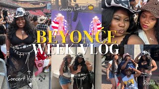 Beyoncé Week in My Life: Countdown to Cowboy Carter | Maintenance | Concert | Rodeo Fun 🐝✨