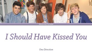 One Direction - I Should Have Kissed You (Color Coded Lyrics)