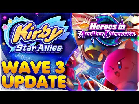 Heroes in Another Dimension 100% ALL 120 HEARTS! | Kirby Star Allies Wave 3 DLC