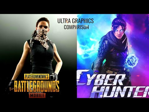 PUBG vs CYBER HUNTER how to play Cyber hunter game in mobile  cyber hunter game kya hay