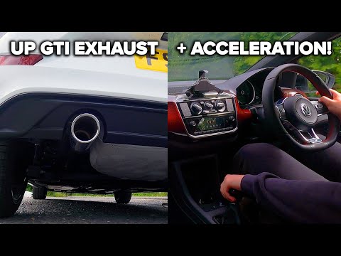 UP GTI EXHAUST SOUND & HARD ACCELERATIONS! — What The UP GTI Sounds Like