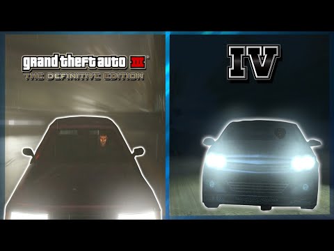 GTA 3 The Definitive Edition VS GTA IV