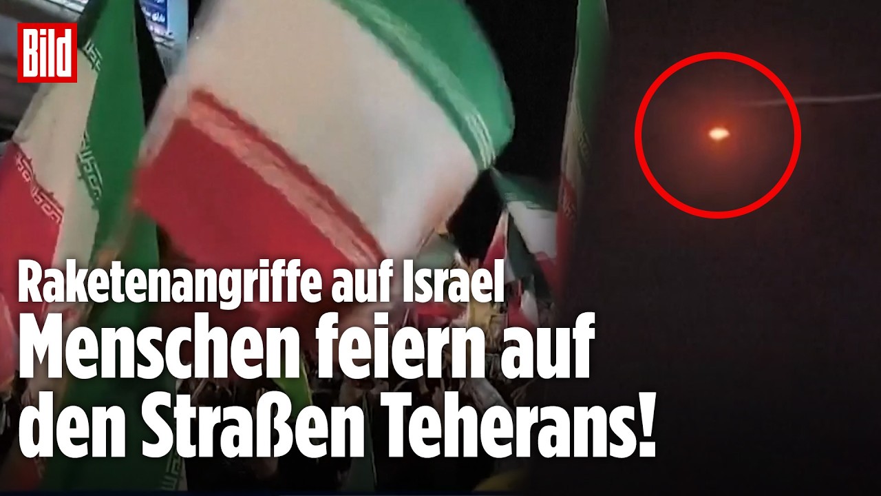 Jubel in Teheran: Iraner feiern Raketenangriffe auf Israel – Mehrwöchige Feuerpause gebrochen!