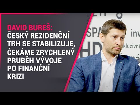 David Bureš: Český rezidenční trh se stabilizuje, čekáme zrychlený průběh vývoje po finanční krizi