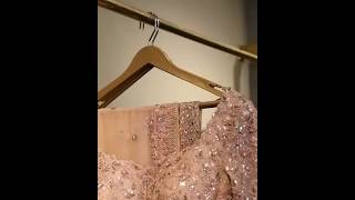 Beautiful Peach Color Lehenga Design