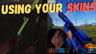 How to Equip and Change Skins | Rust Console Guide (Xbox and Playstation)
