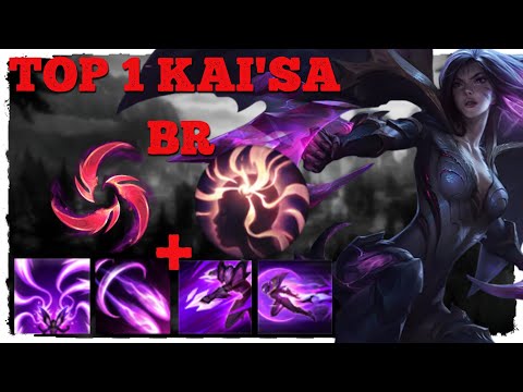 TOP 1 KAI'SA BR LOL - NOT DEFUSED GAMEPLAY - LEAGUE OF LEGENDS