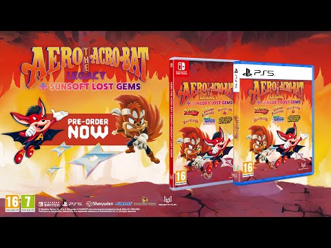 Vidéo Aero The Acro-Bat Legacy + Sunsoft Lost Gems