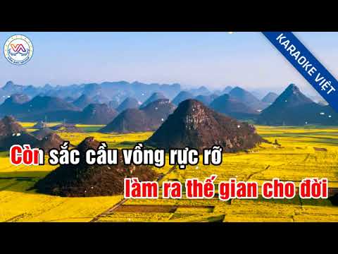 Karaoke Việt - TÌNH SẮC MUÔN MÀU - Sáng tác: Đình Văn - Biểu diễn: Lương Bích Hữu
