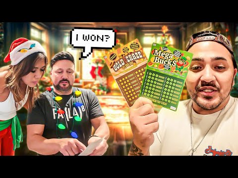 $1,000,000 Christmas Scratcher Prank On My Family! 