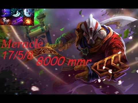 Dota 2 - Miracle- 8000 SOLO MMR Plays Juggernaut vol 1 - Ranked Match Gameplay