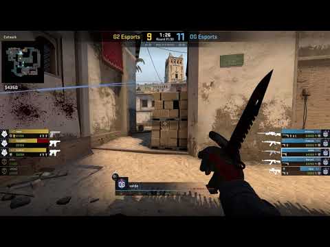 valde vs G2 Esports - de_mirage - CT