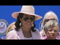 WEB EXTRA Congresswoman Frederica Wilson Speaks Outside Homestead Migrant Facility Ahead Of Inspect