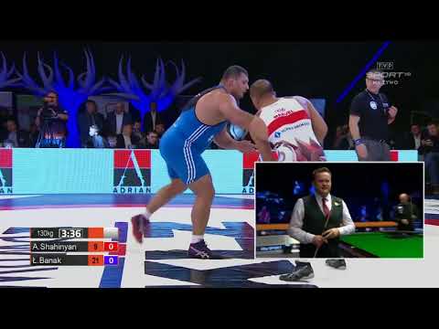 GR 130 kg: A. Shahinyan VS Ł. Banak #9/9