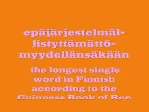 LFWS - Xtra! - Finnish tongue twisters