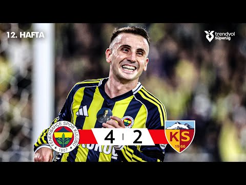 Fenerbahçe (4-2) Kayserispor - Highlights/Özet | Trendyol Süper Lig - 2025/26