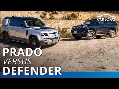 Thumbnail for Toyota Prado Kakadu v Land Rover Defender 110 2020 Comparison Test @carsales.com.au by Toyota Australia
