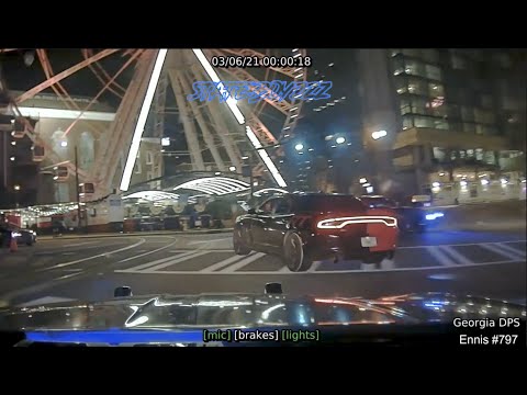 Suspect in Dodge Charger Rams Innocent Civilian To Try and Get Away From GSP