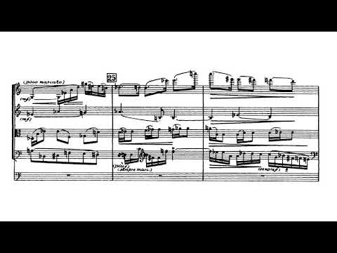 Nikos Skalkottas: Ten Sketches for Strings [Score Video]