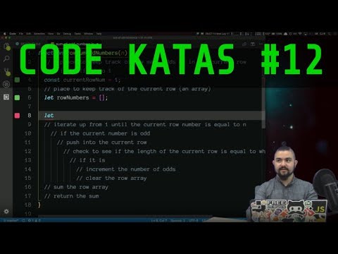 Code Katas #12 - Solving Code Wars Code Katas and Talking Through My Process
