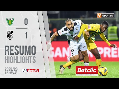 Resumo: Tondela 0-1 Vitória SC (Liga 25/26 #11)