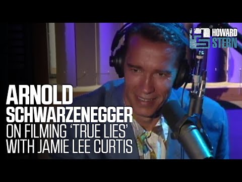 Arnold Schwarzenegger on Filming" True Lies" With Jamie Lee Curtis (1994)