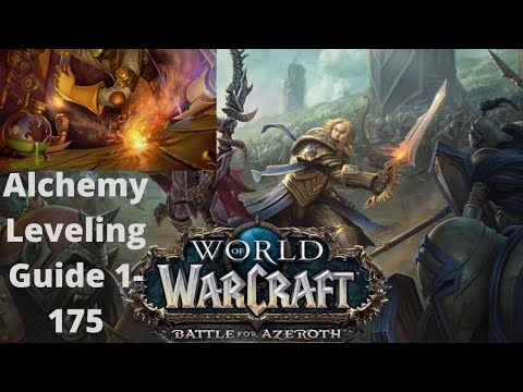 BFA - Alchemy Leveling Guide 1-175