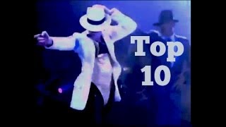 BEST DANCE MOVES - Top 10 / Michael Jackson
