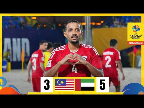 #ACBeachSoccer2023 - Full Match - Group B | Malaysia vs United Arab Emirates