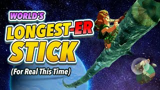 The REAL World's Longest Stick in Tears of the Kingdom!