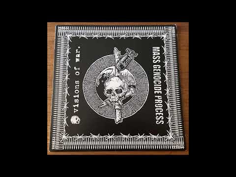VISIONS OF WAR /MASS GENOCIDE PROCESS Split LP